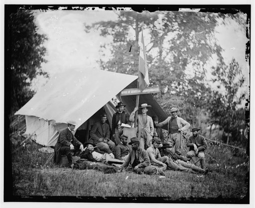 Fairfax Courthouse, Virginia. Capt. J.B. Howard, Office of Assistant Quartermaster, Army of the Potomac
