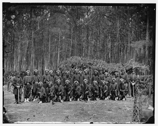 Petersburg, Virginia. Company G, 114th Pennsylvania Infantry