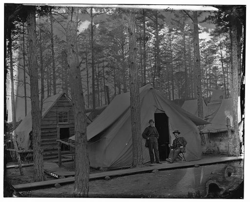 Brandy Station, Virginia. Col. Thomas Wilson, Chief Commissary, Army of the Potomac