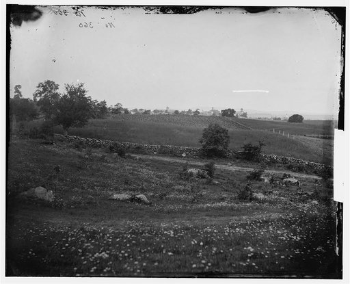 Gettysburg, Pennsylvania. View from Culp's hill