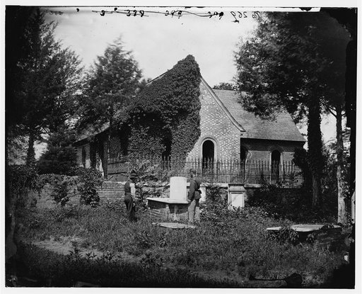 Petersburg, Virginia. Blandford church
