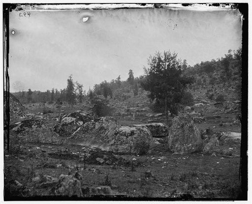 Gettysburg, Pennsylvania. Little Round Top