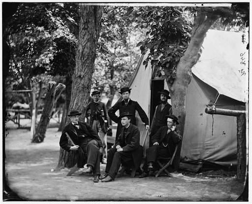 Group of civilians