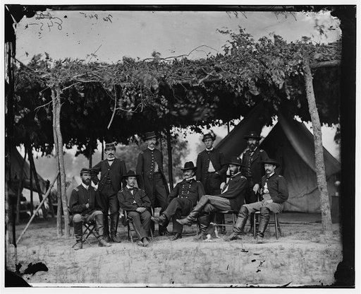 Washington, District of Columbia (vicinity)]. Gen. Daniel White and staff