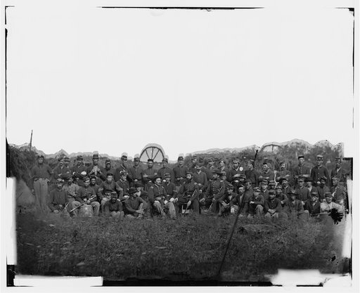 Bealeton, Virginia. Company K, 93d New York Infantry. (Morgan Rifles)