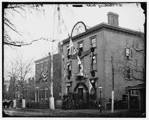 Washington, District of Columbia. Building of the U.S. Clothing Department