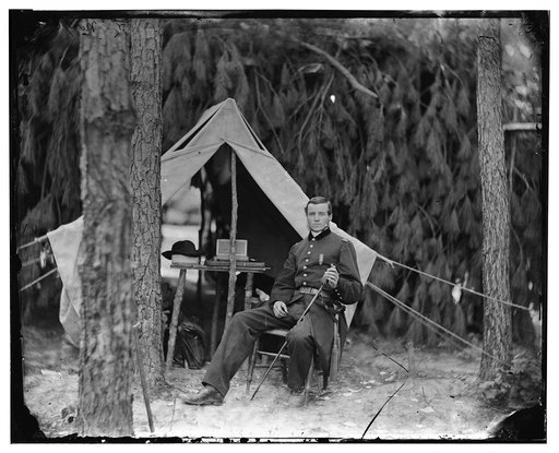 Petersburg, Virginia. Capt. John S. Crawford, 114th Pennsylvania Infantry