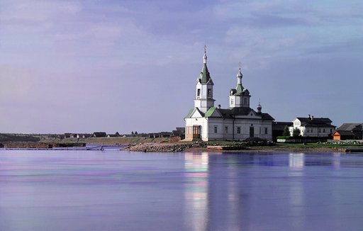 Bogoiavlenskaia tserkov'v sele Ust'-Boiarskoe Olonetskoi gubernii