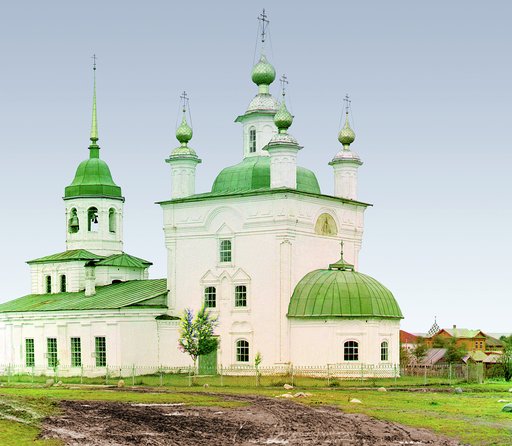 T︠S︡erkovʹ vo imi︠a︡ Sv. Petra i Pavla. [Belozersk, Rossiĭskai︠a︡ imperii︠a︡