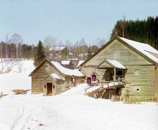 Melʹnit︠s︡a bliz g. Lugi SPeterburgskoĭ gub