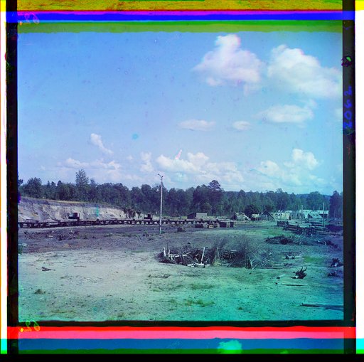 Quarry on the 50th verst of Murmansk Railway near Kondopoga village