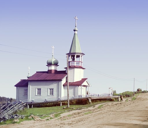 Church in village of Ilemselga