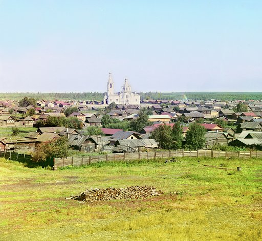 Factory settlement of the Verkh-Isetskii factory