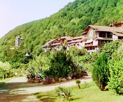 Temporary inn. Gagra