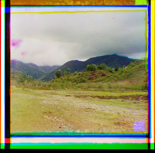 Orto-Batum. On the road to the water intake