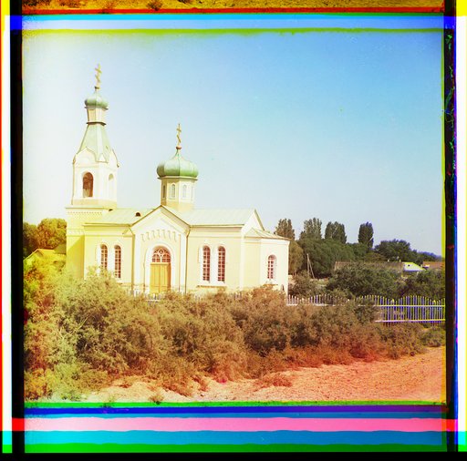 Muganʹ. T︠S︡erkovʹ v poselki︠e︡ Petropavlovskoe