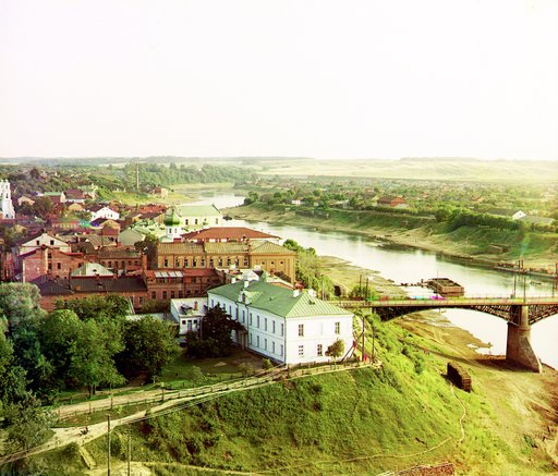 Vitebsk. Chastʹ goroda s Zapadnoĭ Dvinoĭ