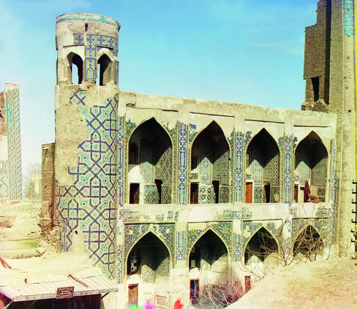 Tilli︠a︡-Kari s Uluk-Beka. Samarkand
