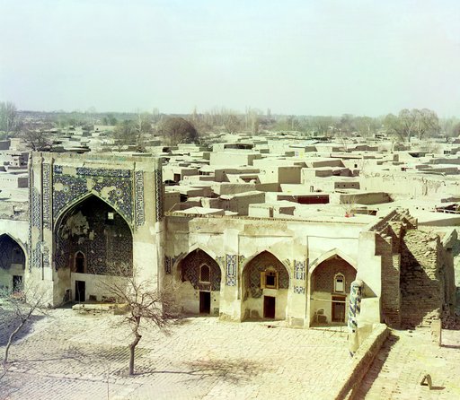 Vid s Tilli︠a︡-Kari na Samarkand