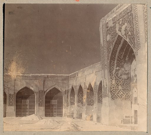 Courtyard of the Tillia-Kari Medrese. Samarkand