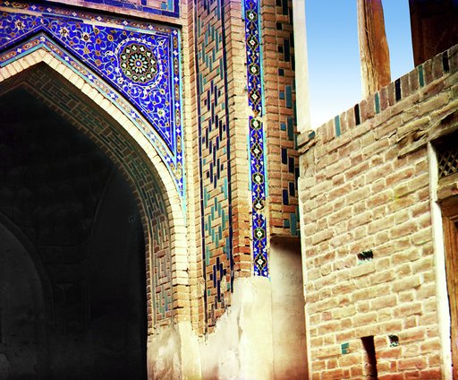 Prokhod mertvykh. Detalʹ nad vkhodom. Samarkand