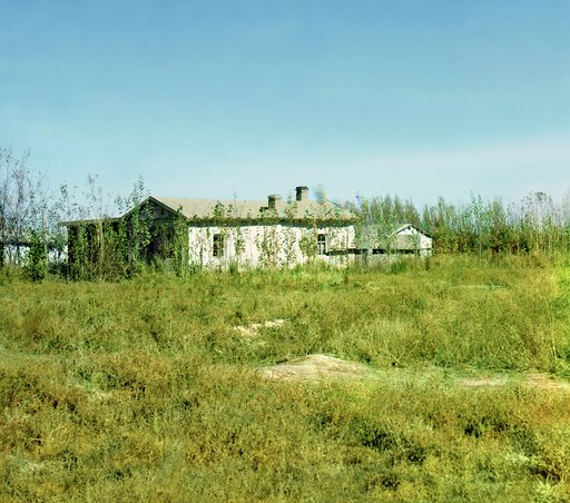 Pereselencheskīĭ khutor v Spasskom poselki︠e︡. Golodnai︠a︡ stepʹ