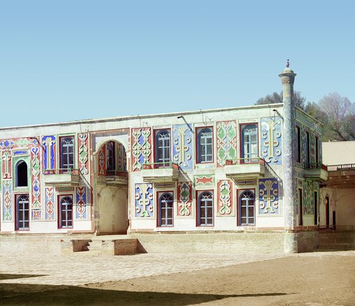 Dvoret︠s︡ v zagorodnom sadu Ėmira Shir-Budun. Bukhara