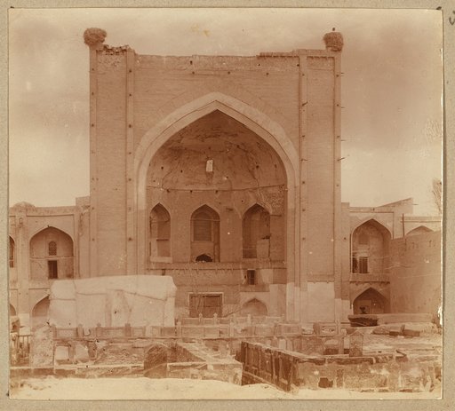 Fasad medresse Bogoėddin. Bukhara