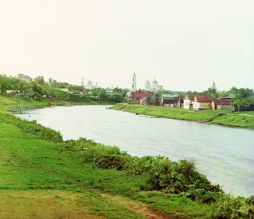 Torzhok, bereg r. Tvertsy