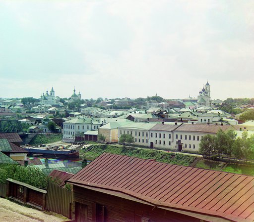 Torzhok. Vid na gorod s si︠e︡vera