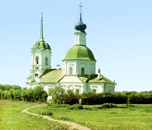 Pokrovskaia tserkov' v Sukharino, Korchevskoi uezd Tverskoi gubernii