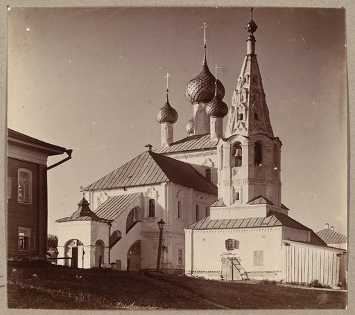 T︠S︡erkovʹ Sv. Leontīi︠a︡ Rostovskago na Zavolzhskoĭ storoni︠e︡. Uglich