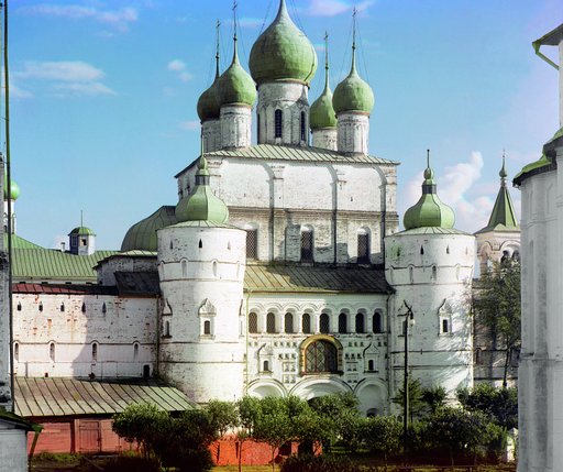 T︠S︡erkovʹ Voskresenīi︠a︡ Khristova v kremli︠e︡. Rostov Velikīĭ