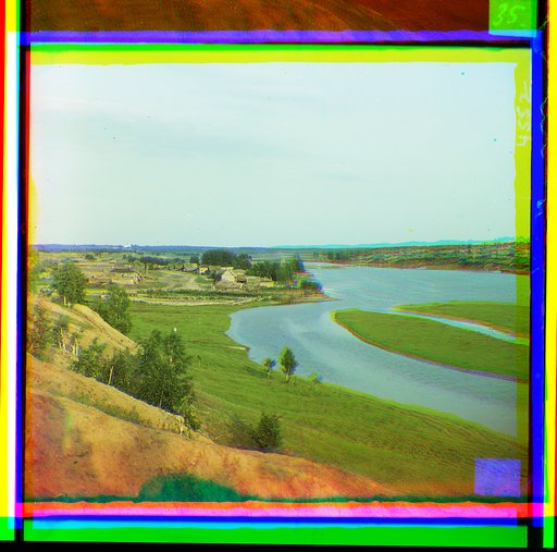 Ri︠e︡ka Isetʹ. Vdali selo Vodolazy
