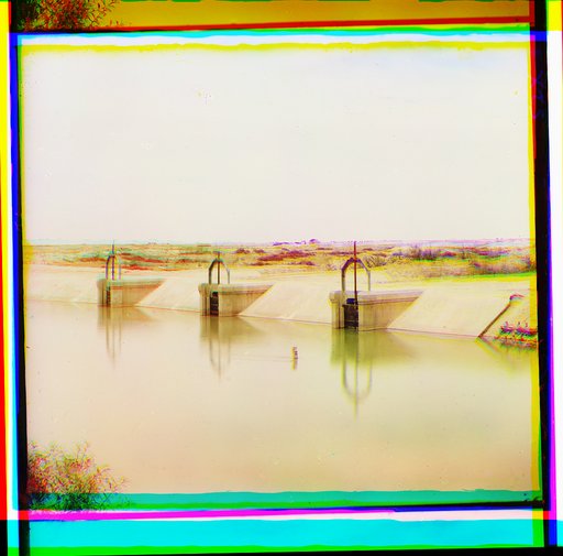 Water supply controls of irrigation ditches in the Murgab Estate
