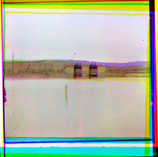 Floodgates at dam facility