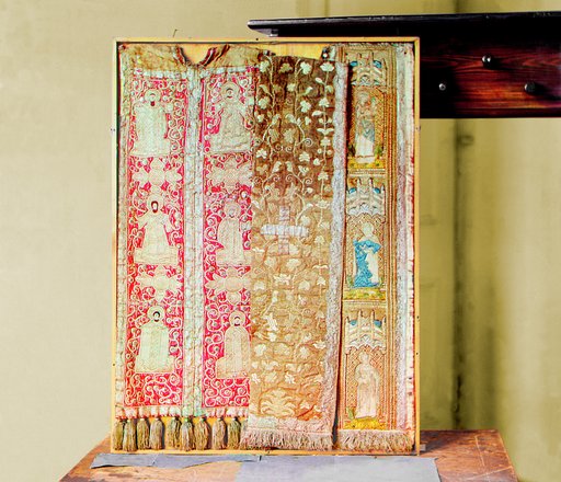 Display of religious textiles
