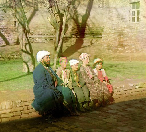 Shkolʹniki sarty. Samarkand
