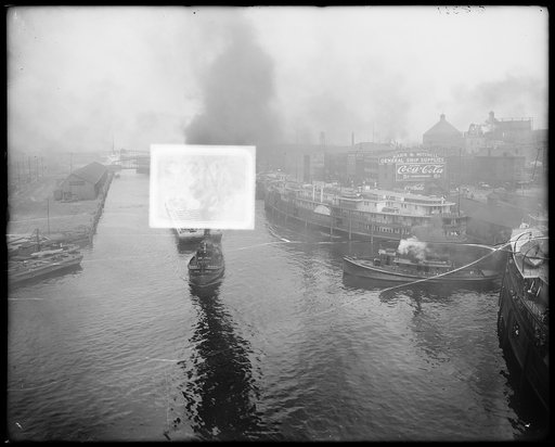 Cuyahoga River & the D&C Docks, Cleveland, Ohio