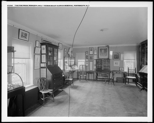 The Fire Proof Memorial Hall Thomas Bailey Aldrich Memorial, Portsmouth, N.H.