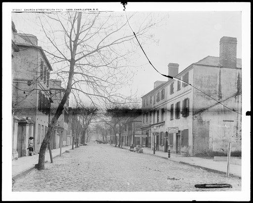 Church Street south from Tradd, Charleston, S.C.