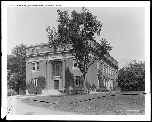 Emerson Hall, Harvard University, Cambridge, Mass.