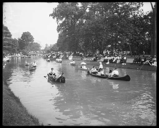 Main canal, Belle Isle [Park], Detroit, Mich.