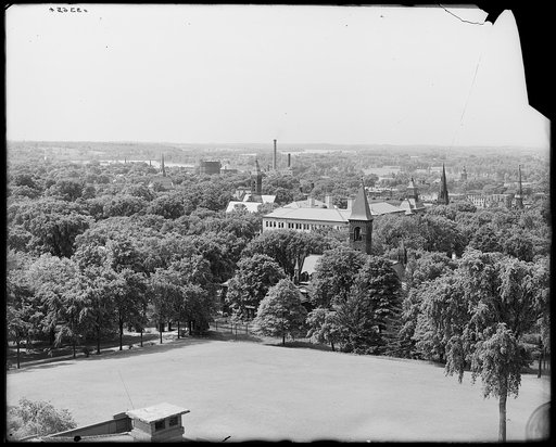 Connecticut River from U.S. Armory Tower, Springfield, Mass.