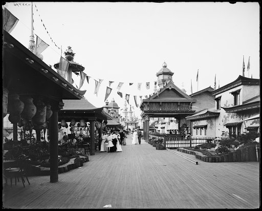Japanese tea gardens, Luna Park, Coney Island, N.Y.
