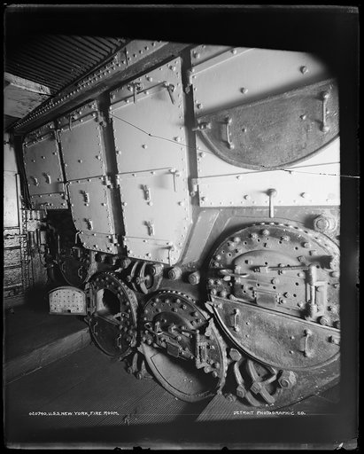 U.S.S. New York, fire room