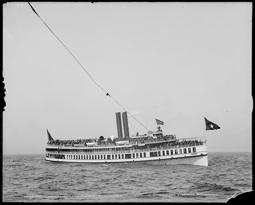Str. Monmouth, N.Y.Y.C. Steamer at America Cup races, Aug. 22, 03