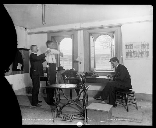 Tailor shop, U.S. Naval Academy