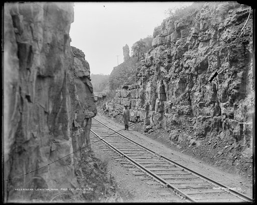 Near Lewiston, Minn., rock cut and the Pulpit