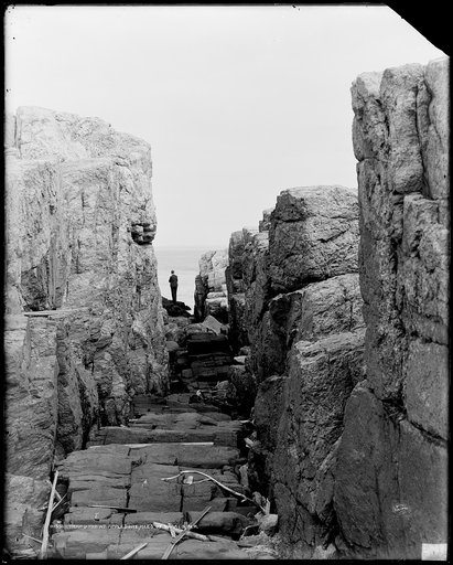 Trap Dyke [i.e., Dike] at Appledore, Isles of Shoals, N.H. [i.e. Maine